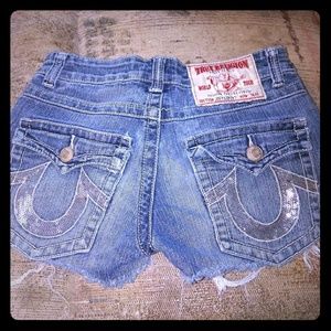 True religion shorts